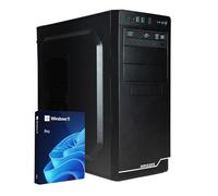 HYPER BYTE® Office Pc - Ordenador con Intel Quad Core i7 a 3,9 GHz | 32 GB RAM | Disco Duro SSD de 1 TB | Win 11 Pro | WiFi | Rapido Torre Pc