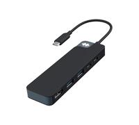 Hyper Drive Flex - Hub USB-C de 5 puertos, color negro
