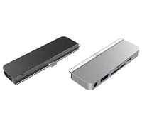 HyperDrive Hub Multipuerto USB-C Plata para iPad Pro