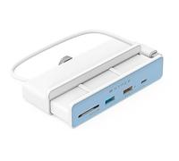 HYPER - HD34A8-6 en 1 Hub USB-C para iMac 24" - 6 Puertos (USB-C/USB-A/HDMI 4K)