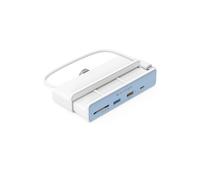 HYPER - HD34A8 base para portátil y replicador de puertos USB 3.2 Gen 1 (3.1 Gen 1) Type-C Blanco