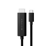 Hyper hd6007bkgl cable hdmi 2,5 m usb-c hdmi tipo a (estándar) negro