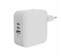 HYPER 70W USB-C GAN TRAVEL CHARGER (3C+1A) - WHITE