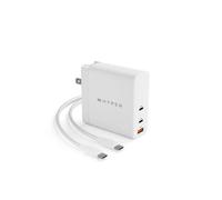 HYPER HJG140WW, Interior, AC, 2 m, Blanco El CARGADOR GAN HYPER HYPERJUICE 140 W - GLOBAL - CARGADOR ADAPTADOR MULTI-PORT es un