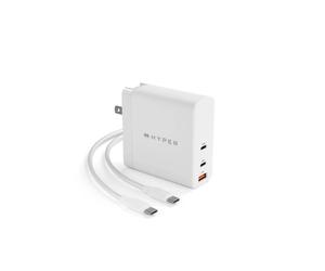 HYPER HJG140WW, Interior, AC, 2 m, Blanco El CARGADOR GAN HYPER HYPERJUICE 140 W - GLOBAL - CARGADOR ADAPTADOR MULTI-PORT es un