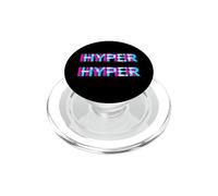 Hyper Hyper Techno Raver Goa Trance Festival Rave Disco PopSockets PopGrip para MagSafe
