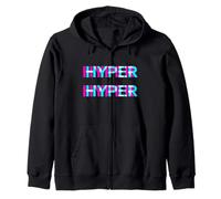 Hyper Hyper Techno Raver Goa Trance Festival Rave Disco Sudadera con Capucha