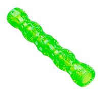 Hyper Pet Dura-Squeaks - Palo, Color Verde, Grande