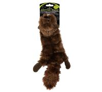 Hyper Pet Skinz Super Squeaker LG Beaver 10 Squeaker, Brown