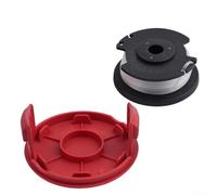 Hyper Tough - Kit de cubierta de tapa de carrete y línea de recortadora de nailon de 1,6 mm para recortadoras de cuerda inalámbricas de 20 V MAX (HT19-401-003-06/07, HT21-401-003-02