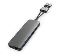 Hyper Wheels HyperDrive Viper 10-in-2 Hub voor USB-C (Space Grey)