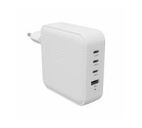Cargador HYPER HJ1002WHWWGL 4x USB-C 1x USB 2.0 Carga Rápida Blanco