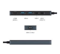 HyperDrive Flex 5 Port USB-C Hub Black