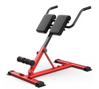 Hyperextension - Silla romana para entrenamiento de cuerpo completo, banco de extensión de espalda y equipo de gimnasio para sentarse, máquina de fitness versátil para uso doméstico y gimnasio