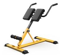Hyperextension - Silla romana para entrenamiento de cuerpo completo, banco de extensión de espalda y equipo de gimnasio para sentarse, máquina de fitness versátil para uso doméstico y gimnasio