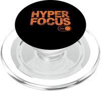 Hyperfocus On Off Productividad neurodivergente |- PopSockets PopGrip para MagSafe