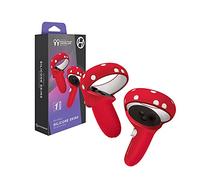 Hyperkin GelShell - Fundas de Silicona para Controladores Oculus Touch (Oculus Quest 2) (1 par) (Rojo) - Oculus