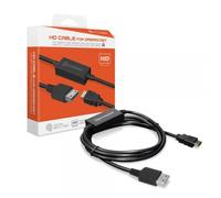 Hyperkin M07323 adaptador de cable Negro - Adaptador para cable (Male connector / Male connector, 2,1336 m, Negro)