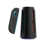 Hyperkin Power Beacon Joy-Con 2 Base de carga para Nintendo Switch 2 - Carga 4 Joy-Con 2 Controladores - Montaje magnético, iluminación de espectro RGB con 8 modos RGB