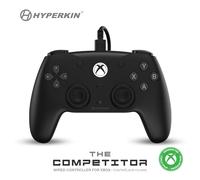 Mando Hyperkin Competitor Negro Joysticks Hall Programables para Xbox y PC