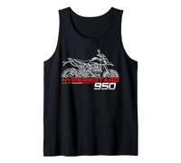 Hypermotard 950 2019-2024 para motociclistas de Supermoto, motocicleta Camiseta sin Mangas
