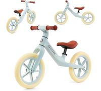 HyperMotion Bicicleta de Equilibrio, Niños, Marcelo - Ligera y Estable, Asiento Ajustable, Ruedas Retro PU - Desde 18 Meses, Menta