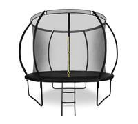 Hypermotion Cama Elastica Niños Exterior hasta 100 kg - Trampolín de Jardín 244/305/366/430/487 cm Trampolines para Niños con Red de Seguridad - De Cecado Rápido y Resistente al Agua