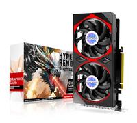 HyperRender RTX 2060 Super Tarjeta gráfica 8GB GDDR6 1440p/4K GPU para juegos, trazado de rayos en tiempo real y AI DLSS 3.0 con ventiladores duales FrostBlade ultra silencioso 1650MHz Boost con
