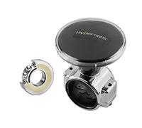 Hypersonic - Pomo grande para volante, mango flexible y duradero con cojinete para coches, camiones, tractores, cortadoras, carretillas elevadoras y barcos