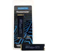 Hypertec FirestormLite512GB M.2 2280 NVMe PCIe Gen 4x4 SSD, caché DRAM de 2 GB, Lectura de 7100 MB/s seq, Escritura de 2600 MB/s, Lectura aleatoria 4K IOPS 423K / Escritura 646k, 340 TB TBW