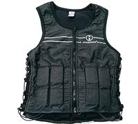 Hyperwear Hyper Vest FIT Chaleco con peso ajustable para mujeres 5 libras, para correr entrenamientos de caminata negro delgado peso de 1/2 libras diseñado cómodo ajuste femenino (5 libras pequeña)
