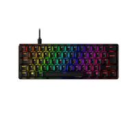 HyperX Alloy Origins 60 - Teclado mecánico para Juegos, Factor de Forma Ultra Compacto del 60%, Interruptor Rojo, Teclas PBT de Doble Disparo, retroiluminación LED RGB, Funciones secundarias Impresas