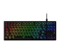 HyperX Alloy Origins Core PBT HX Rot ? Mechanische Gaming-Tastatur - Tenkeyless (80 - 87 %) - Kabelgebunden - USB - Mechanischer Switch - RGB-LED - Schwarz (639N7AA#ABD)