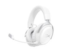 HyperX Cloud III S - Auriculares Gaming inalámbricos, Bluetooth, 2.4Ghz, PC, PS5, Xbox, Drivers 53 mm, DTS, micrófono 10mm, batería hasta 200h, Blanco