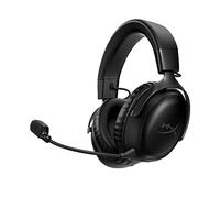 HyperX Cloud III wired Auriculares para Juegos con Cable, PC, PS5, Xbox Series X S, Controladores de 53 mm en ángulo, DTS, micrófono nítido de 10 mm, USB-C USB-A, Negro