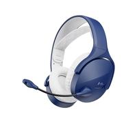 HyperX Cloud Jet - Auriculares Gaming inalámbricos, Dual Bluetooth + dongle USB, Mic Monitoring/sidetone Siempre Activo, 25h de batería, para PC/PS5/Nintendo Switch/Móvil, Color Azul