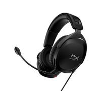 HyperX Cloud Stinger 2, Cascos gaming para PC, Drivers de 50 mm y Audio Envolvente, Giro 90º, 3.5 mm, Micrófono con cancelación de ruido - Negro