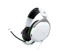 HyperX CloudX Stinger 2, Cascos gaming para Xbox One y Series X/S, Drivers de 50 mm y Audio Envolvente, Giro 90º, 3.5 mm, Micrófono con cancelación de ruido, Licencia Oficial Xbox - Blanco/Verde