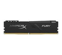 HyperX Fury - Memoria RAM de 4 GB (DDR4, 2400 MHz, CL15, DIMM XMP, HX424C15FB/4) Color Negro