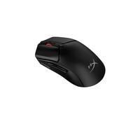 HyperX Haste 2 Wireless - Ratón gaming inalámbrico, ultraligero 61g, batería 100h, sensor preciso HyperX 26K, cable HyperFlex 2, antideslizamiento, color Negro