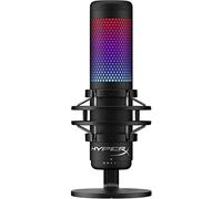 HyperX HMIQ1S-XX-RG/G QuadCast S - RGB Micrófono de Condensador USB para PC, PS4 y Mac, Montura antigolpes y Vibraciones, Filtro Pop, Juegos, Streaming, podcasts, Twitch, Youtube, Discord
