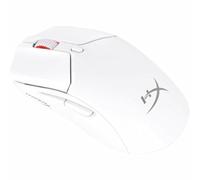 HyperX Pulsefire Haste 2 Mini Wireless - Ratón gaming inalámbrico de tamaño reducido, ultraligero 61g, batería 100h, bluetooth, color blanco