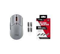 HyperX Pulsefire Haste 2 Pro - Ratón Gaming inalámbrico, RGB, Ultra-Ligero 61g, 4K, batería 90h, 6 Botones ópticos + Skates de Vidrio