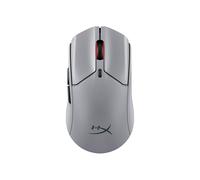 HyperX Pulsefire Haste 2 Pro - Ratón Gaming inalámbrico, RGB, Ultra-Ligero 61g, 4K, batería 90h, 6 Botones ópticos, OMEN Instant Pair, Color Gris