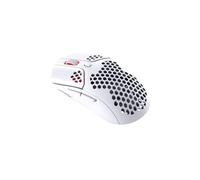 HyperX Pulsefire Haste - Ratón inalámbrico para juegos - Ultraligero, 62g, 100 horas de duración de la batería, 2,4 GHz inalámbrico, carcasa de panel de abejas, diseño hexagonal - Blanco/Rosa