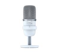 HyperX SoloCast Micrófono Condensador USB-C Blanco Gaming Hi Res 24-bit 96kHz