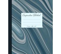 Hypnotic Swirl Composition Notebook: Abstract Liquid Marble Design | College-Ruled | 110 Pages