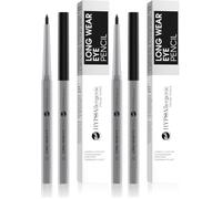HYPO Lápiz de ojos hipoalergénico Long Wear 01 (Paquete de 2)