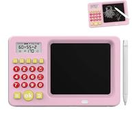 HYPYXUS Tableta de Aprendizaje de matemáticas 2 en 1: práctica de Escritura a Mano y Juegos interactivos, Tablero de Dibujo, Juguete Educativo electrónico de matemáticas para niños (B#)