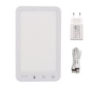 HYQFSAD SAD Light Lámpara de terapia portátil de 10000 Lux Simulador de luz solar natural con temperatura de color y brillo ajustables for trastornos afectivos estacionales